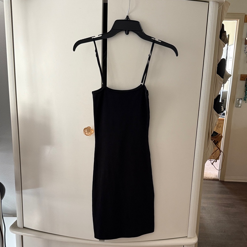BLACK SEEK XS DRESS